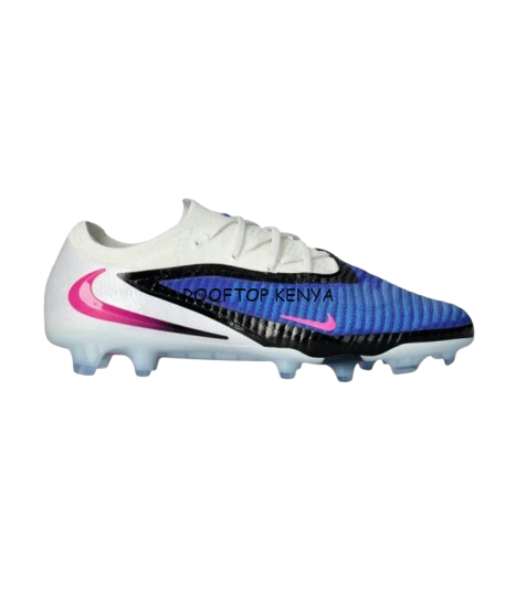Nike Gripknit Phantom GX Elite FG Football Boots - Hyper Royal & White