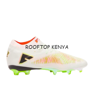 Puma Future 8 Ultimate FG Football Boots - Launch Edition (White & Lime Squeeze)