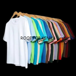 Premium Blank Cotton Crewneck T-Shirt
